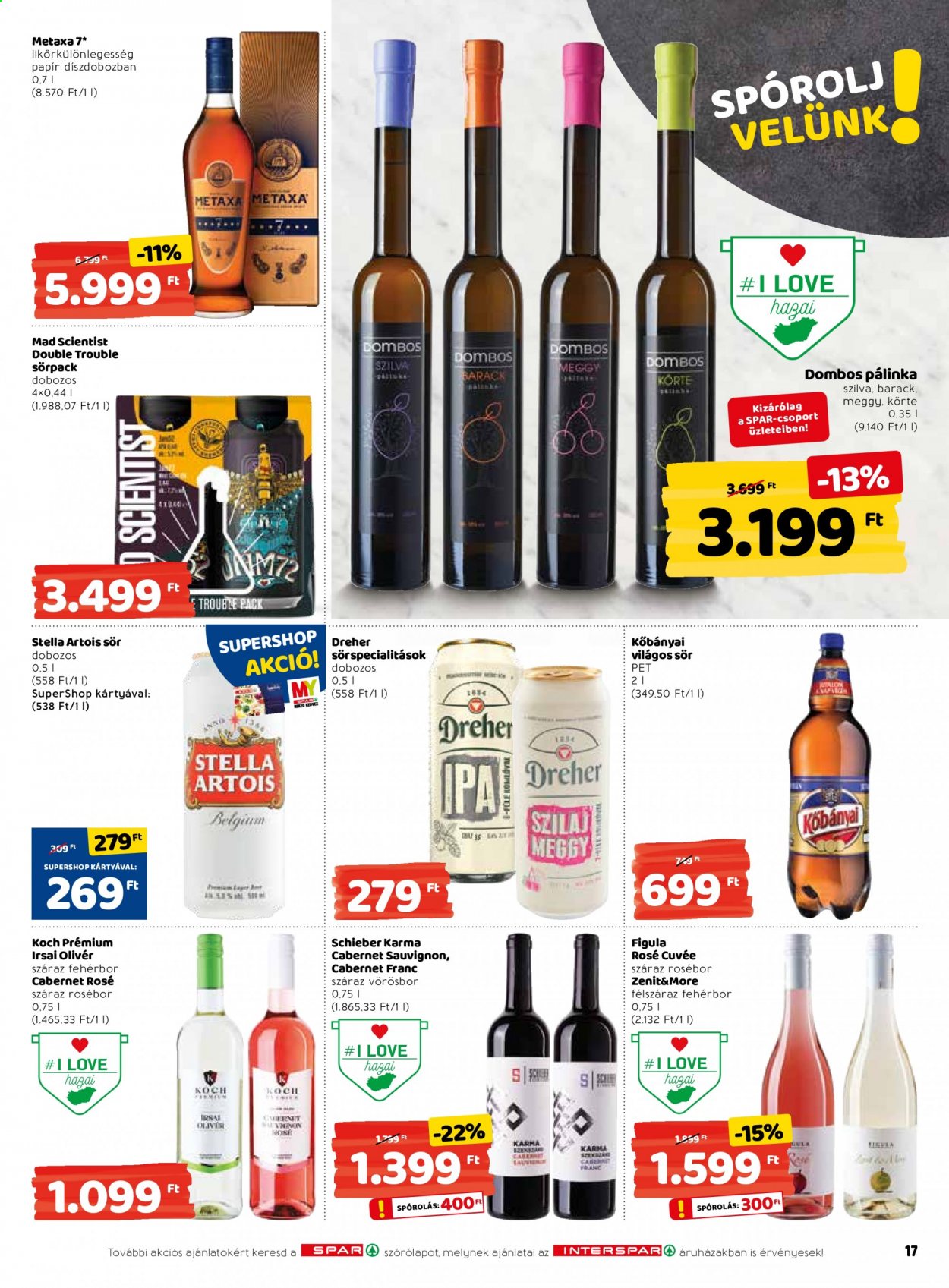 INTERSPAR akciós újságok - 2021.02.04 - 2021.02.10. Oldal 17