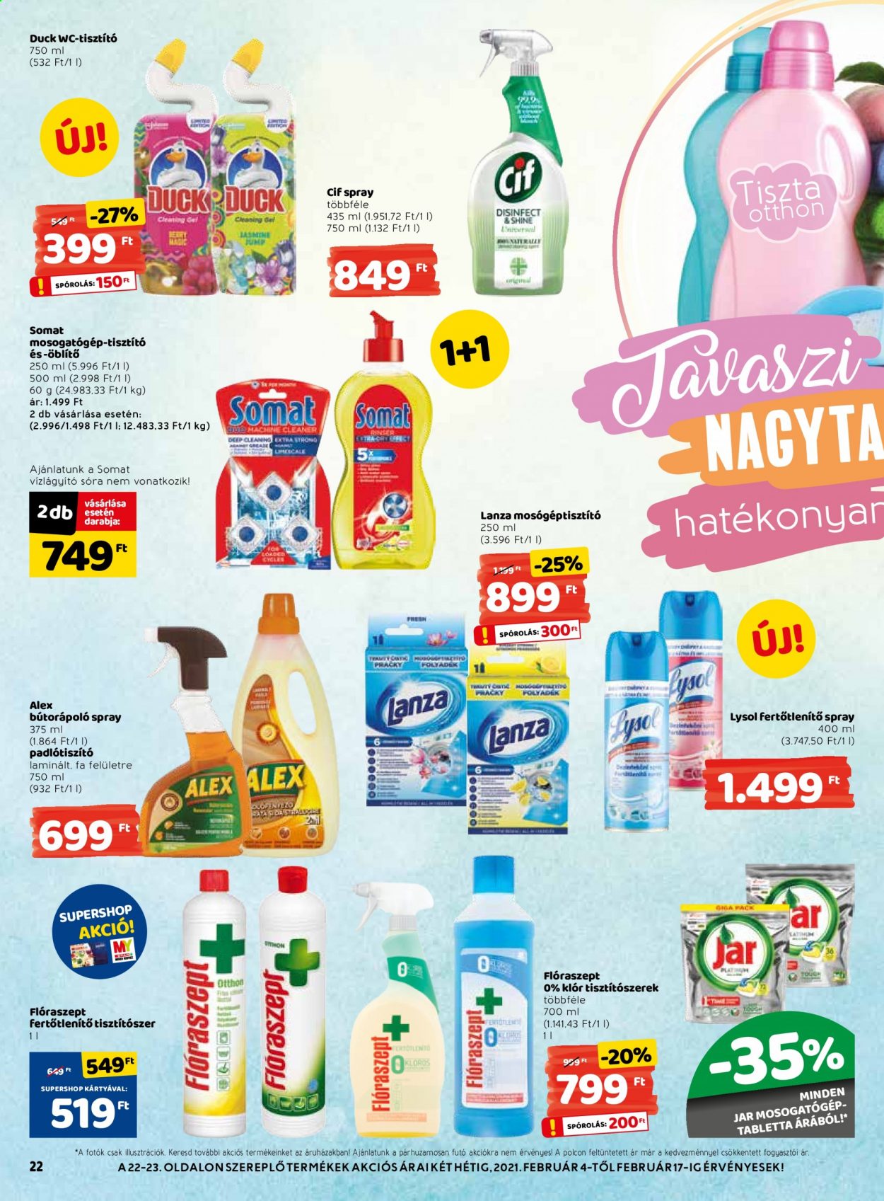 INTERSPAR akciós újságok - 2021.02.04 - 2021.02.10. Oldal 22