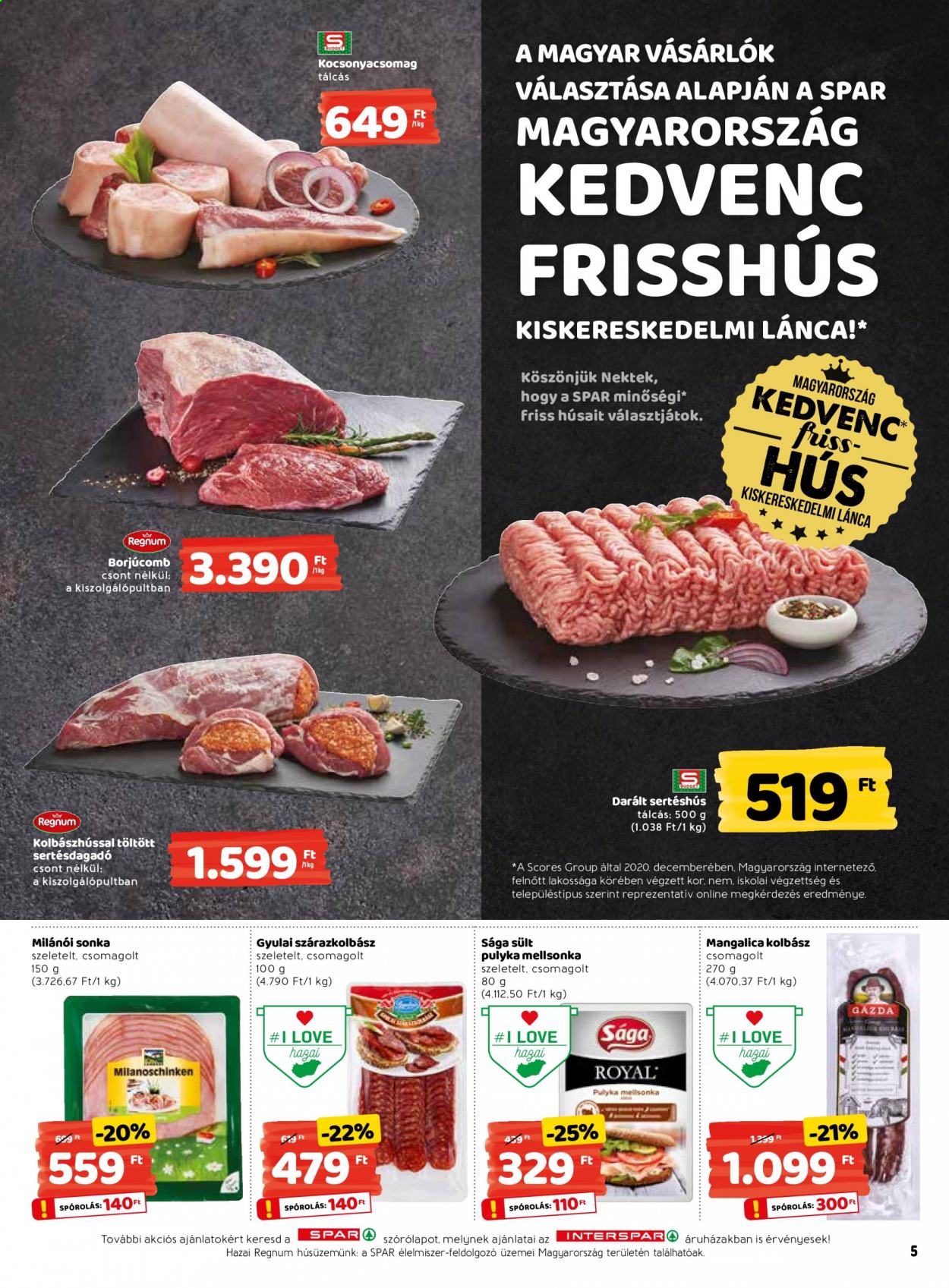 SPAR market akciós újságok - 2021.02.04 - 2021.02.10. Oldal 5