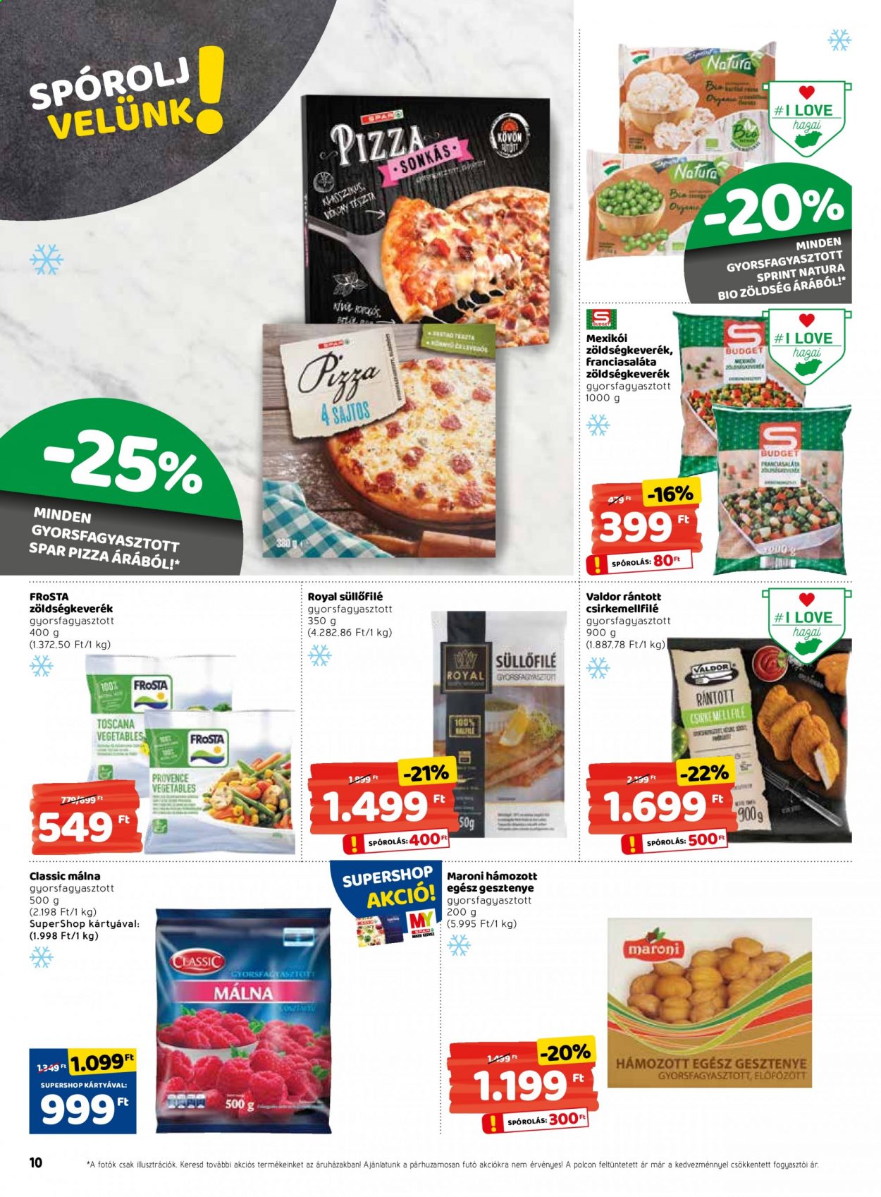 SPAR market akciós újságok - 2021.02.04 - 2021.02.10. Oldal 10