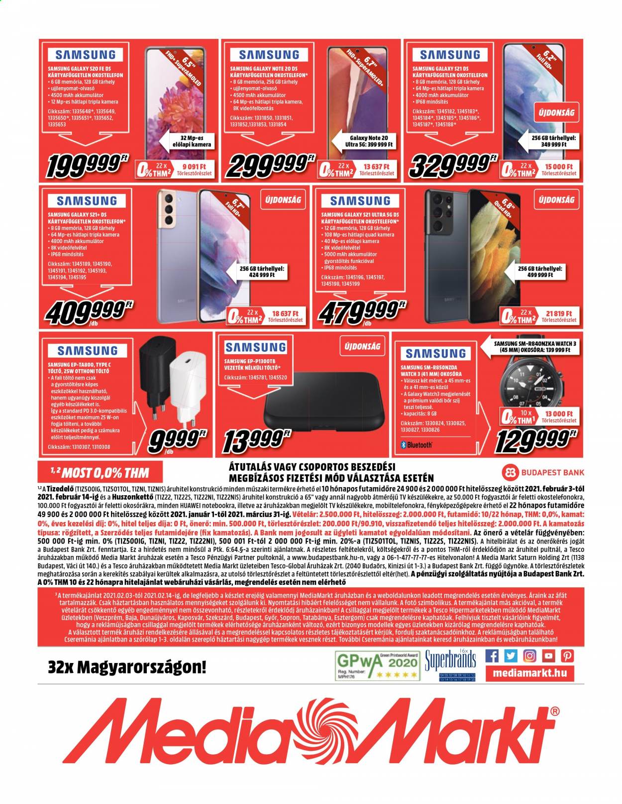 MediaMarkt akciós újságok - 2021.02.03 - 2021.02.14. Oldal 8