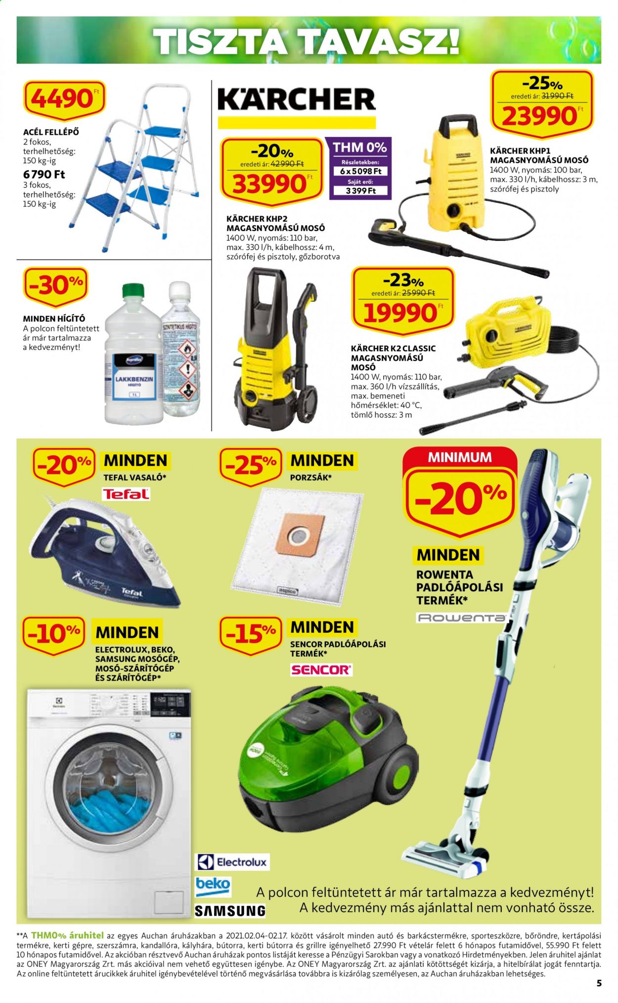 Auchan akciós újságok - 2021.02.04 - 2021.02.17. Oldal 5