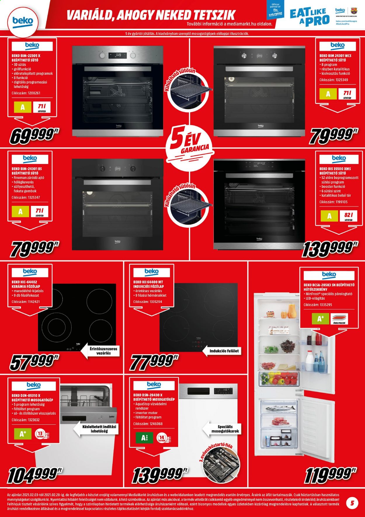 MediaMarkt akciós újságok - 2021.02.03 - 2021.02.28. Oldal 5
