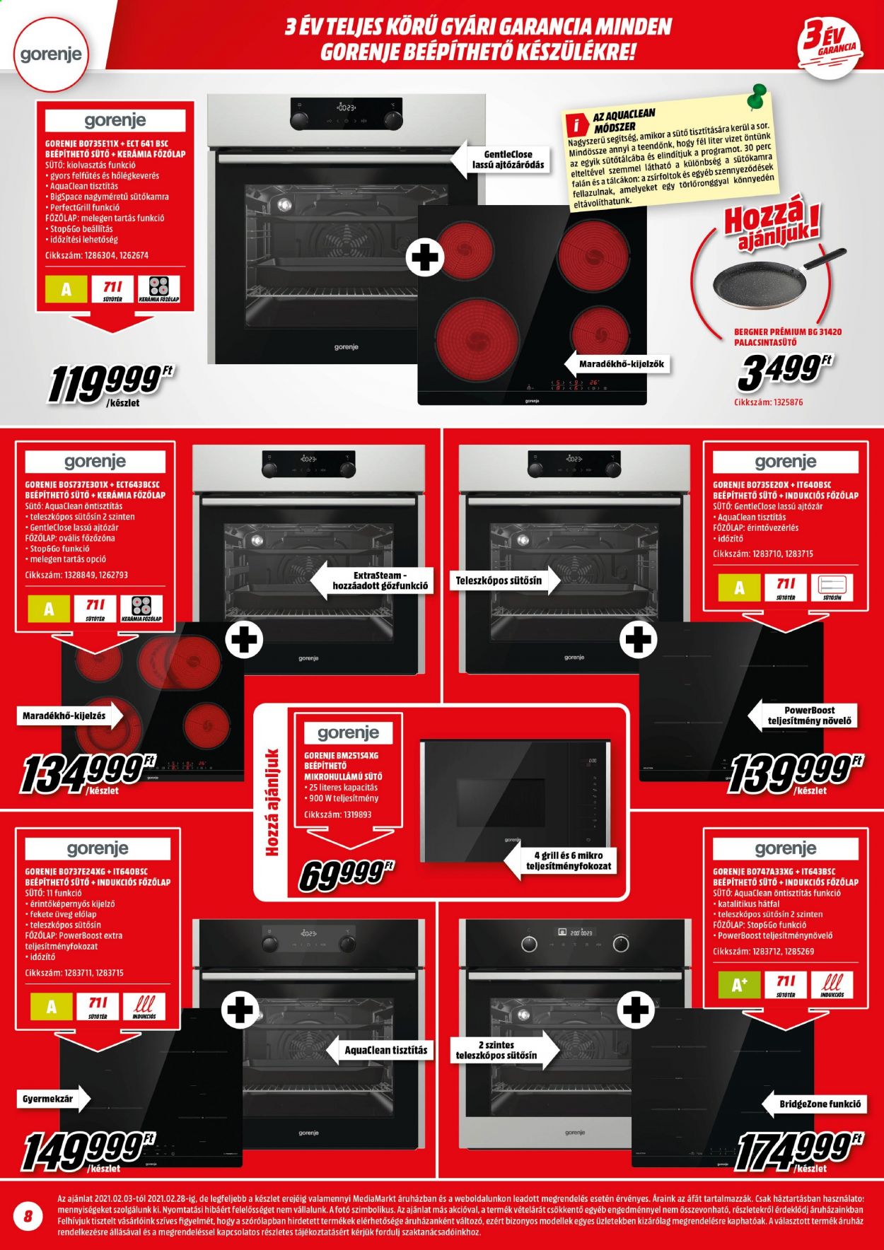 MediaMarkt akciós újságok - 2021.02.03 - 2021.02.28. Oldal 8
