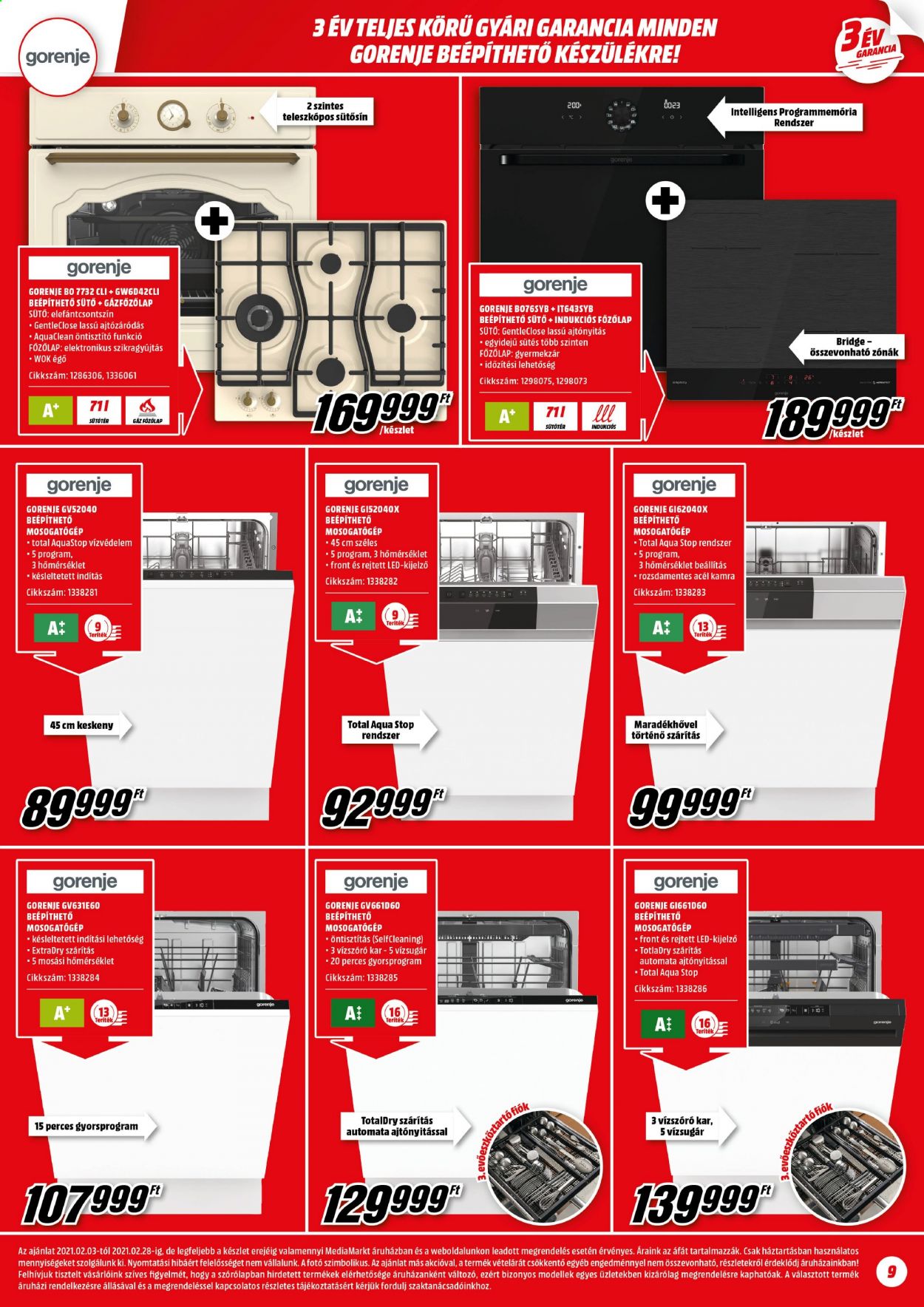 MediaMarkt akciós újságok - 2021.02.03 - 2021.02.28. Oldal 9