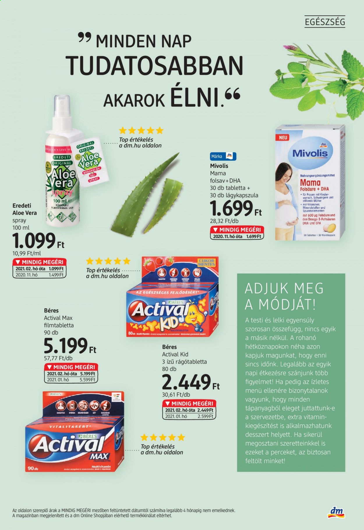 dm drogerie markt akciós újságok - 2021.02.04 - 2021.02.28. Oldal 3