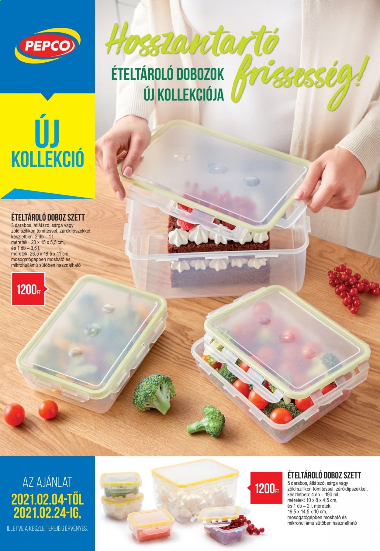 Pepco akciós újságok - 2021.02.04 - 2021.02.24. Oldal 1