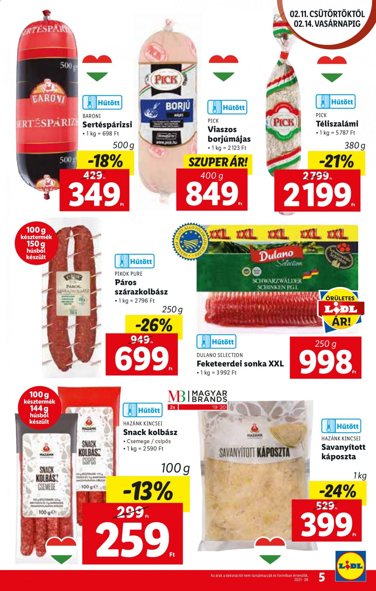 Lidl akciós újságok - 2021.02.11 - 2021.02.17. Oldal 5