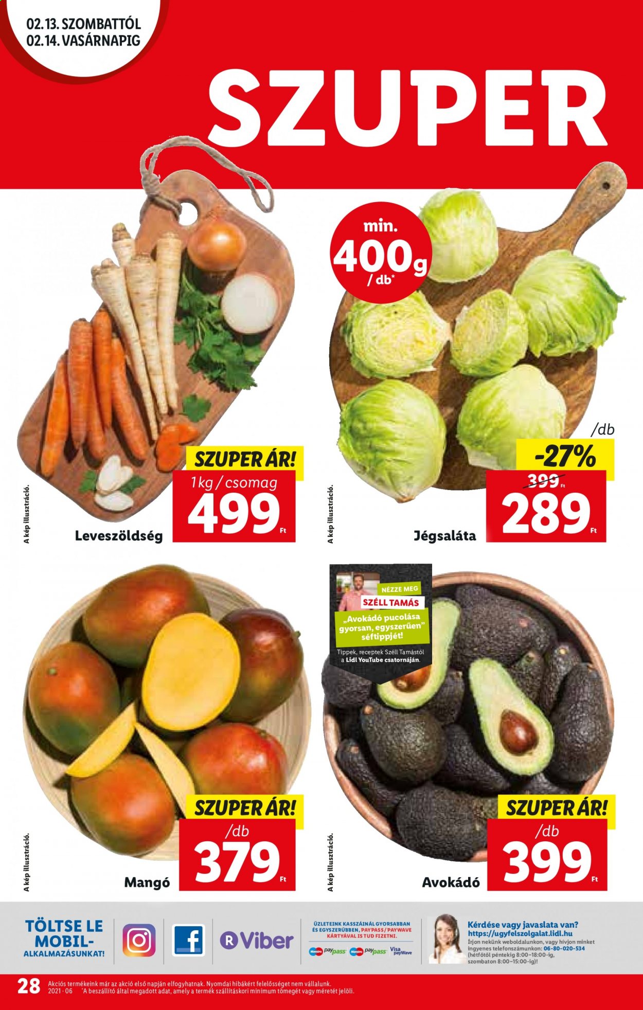 Lidl akciós újságok - 2021.02.11 - 2021.02.17. Oldal 28