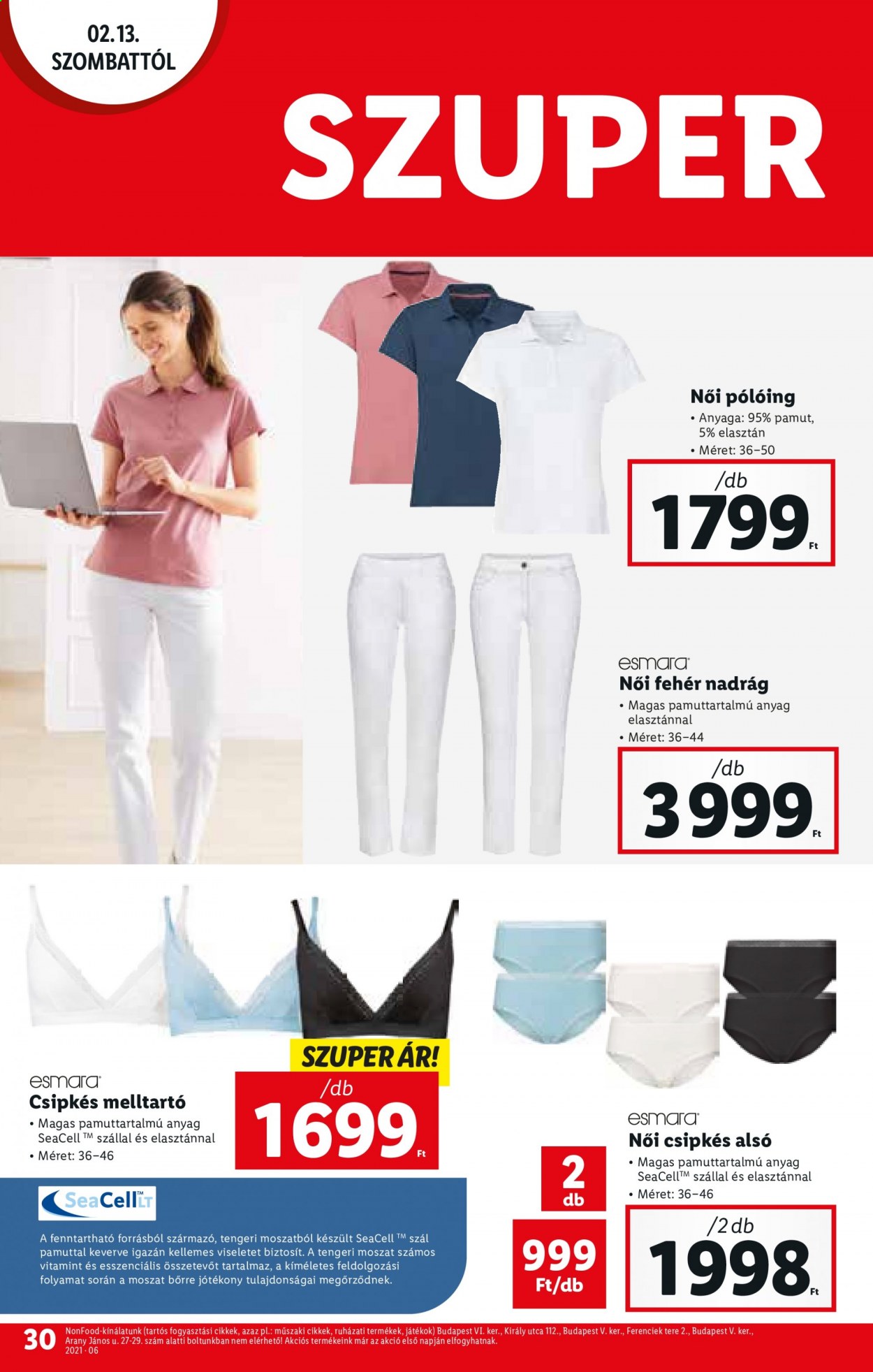 Lidl akciós újságok - 2021.02.11 - 2021.02.17. Oldal 30