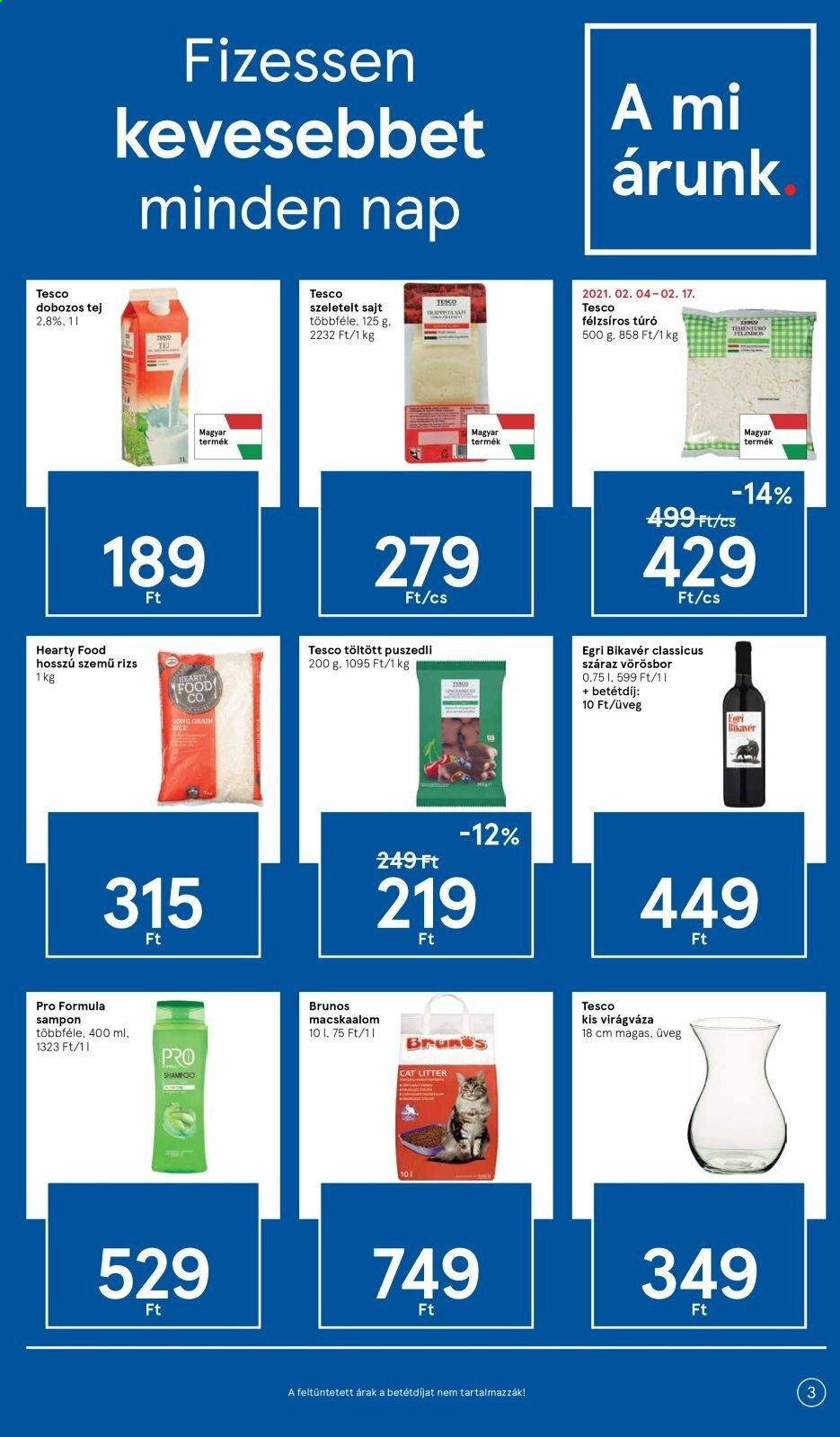 TESCO akciós újságok - 2021.02.11 - 2021.02.17. Oldal 3