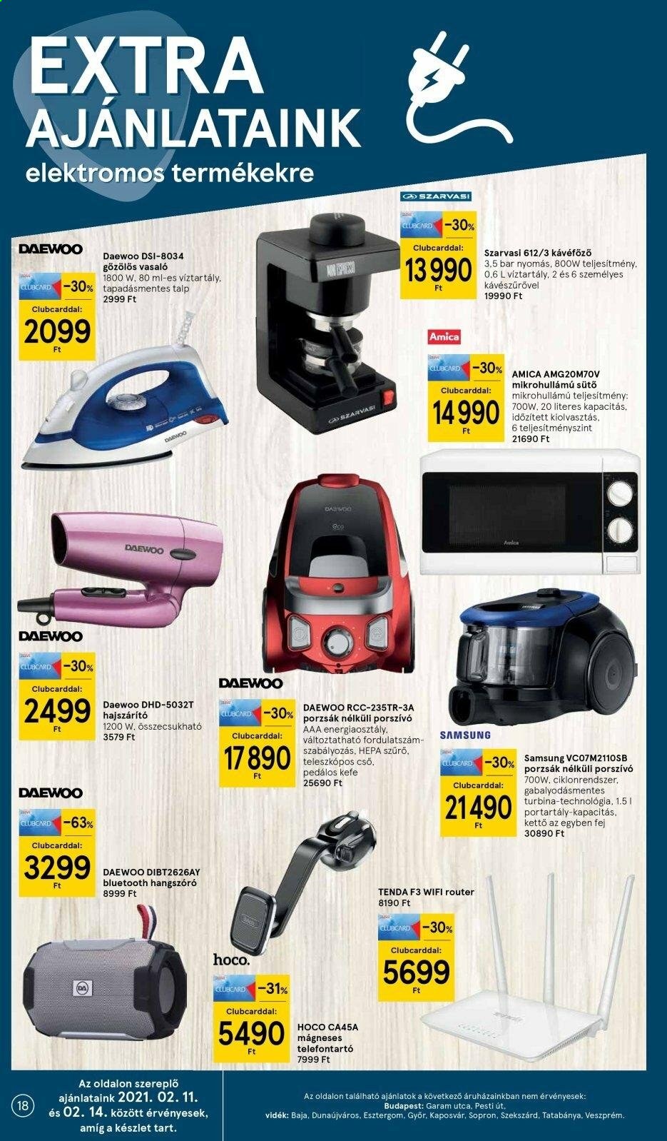 TESCO akciós újságok - 2021.02.11 - 2021.02.17. Oldal 18