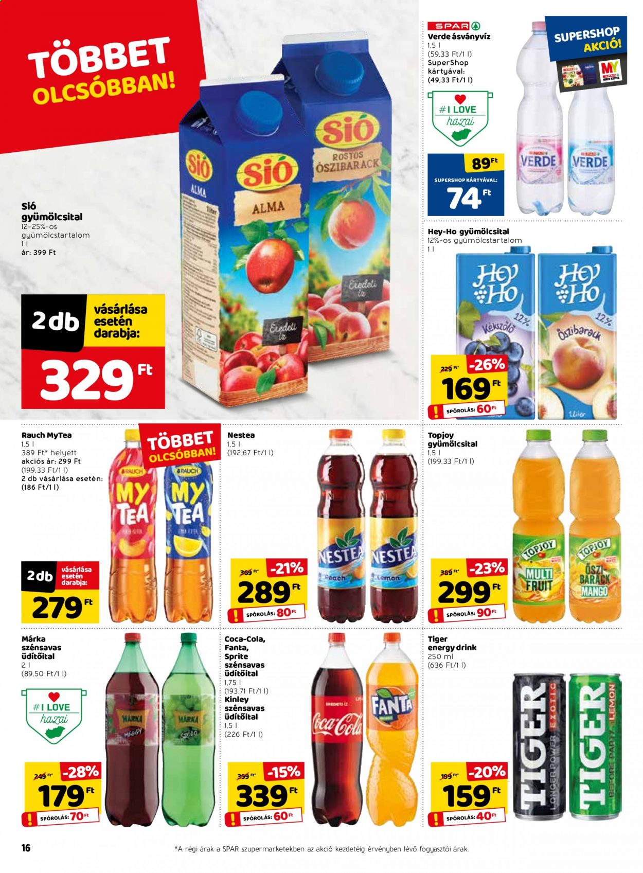 SPAR akciós újságok - 2021.02.11 - 2021.02.17. Oldal 16