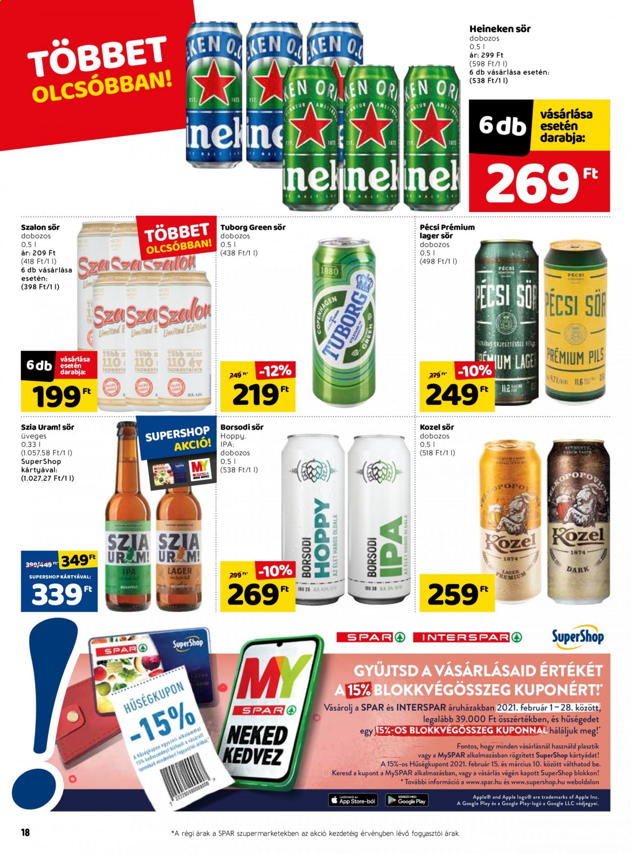 SPAR akciós újságok - 2021.02.11 - 2021.02.17. Oldal 18
