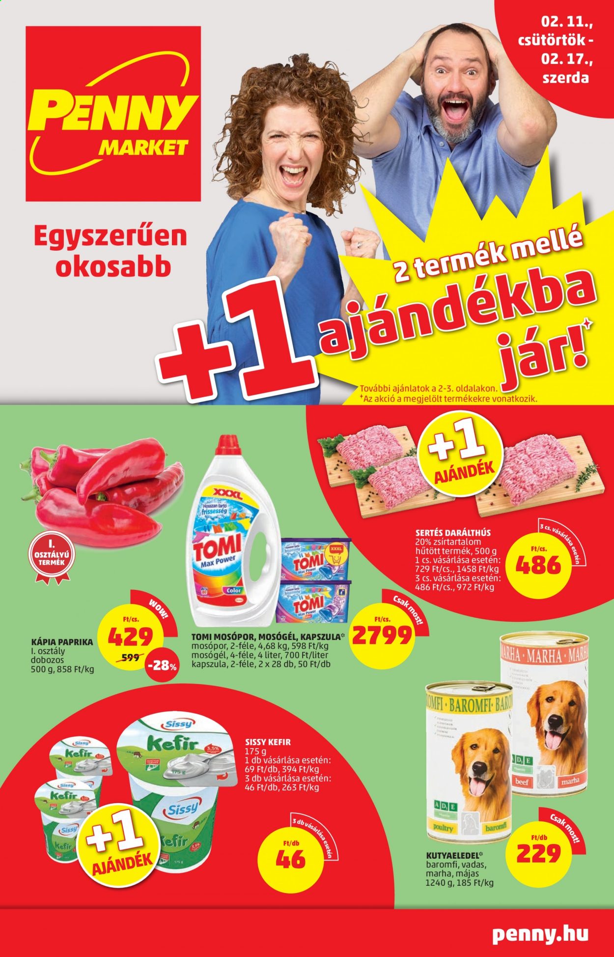 Penny Market akciós újságok - 2021.02.11 - 2021.02.17. Oldal 1