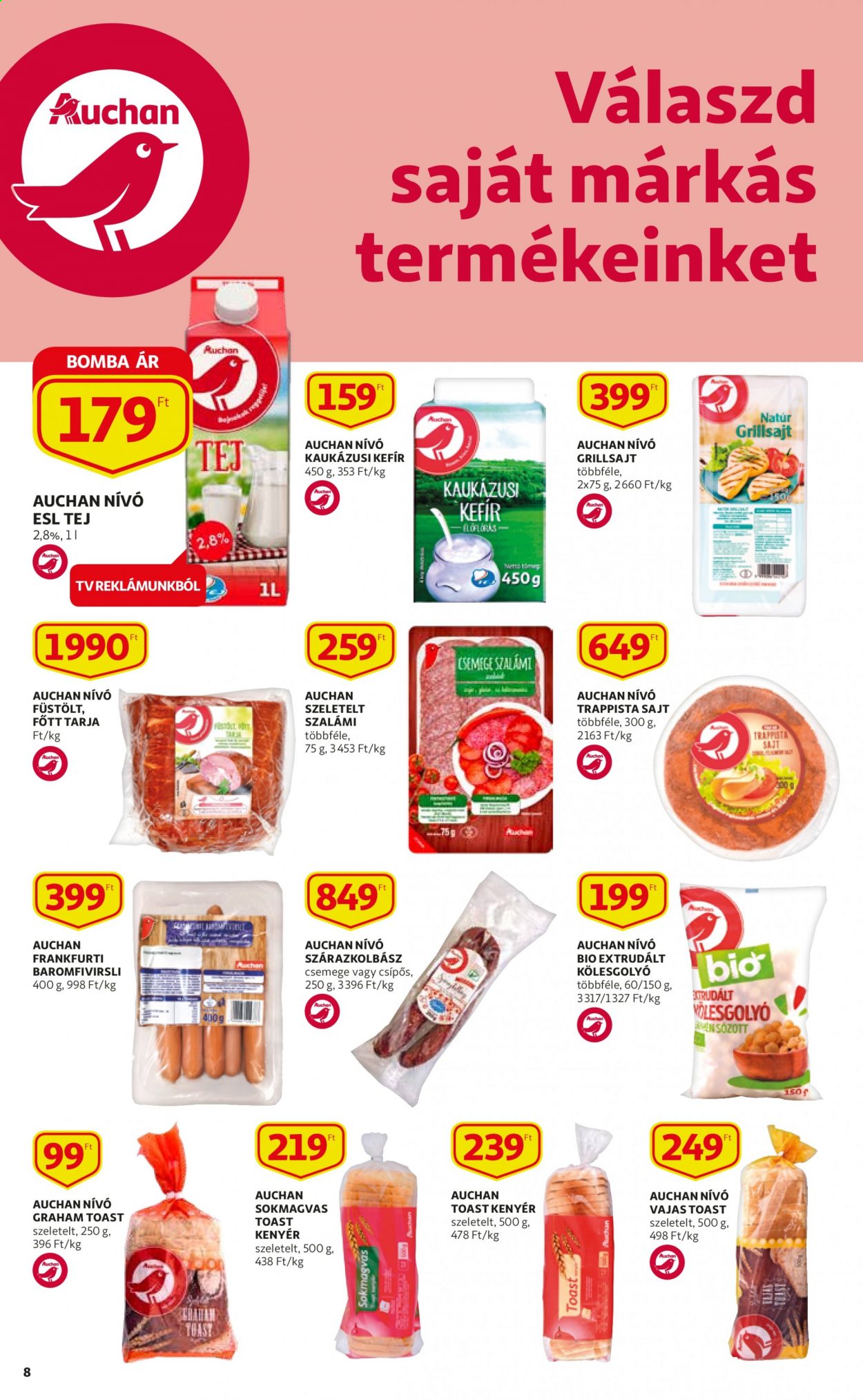 Auchan akciós újságok - 2021.02.11 - 2021.02.17. Oldal 8