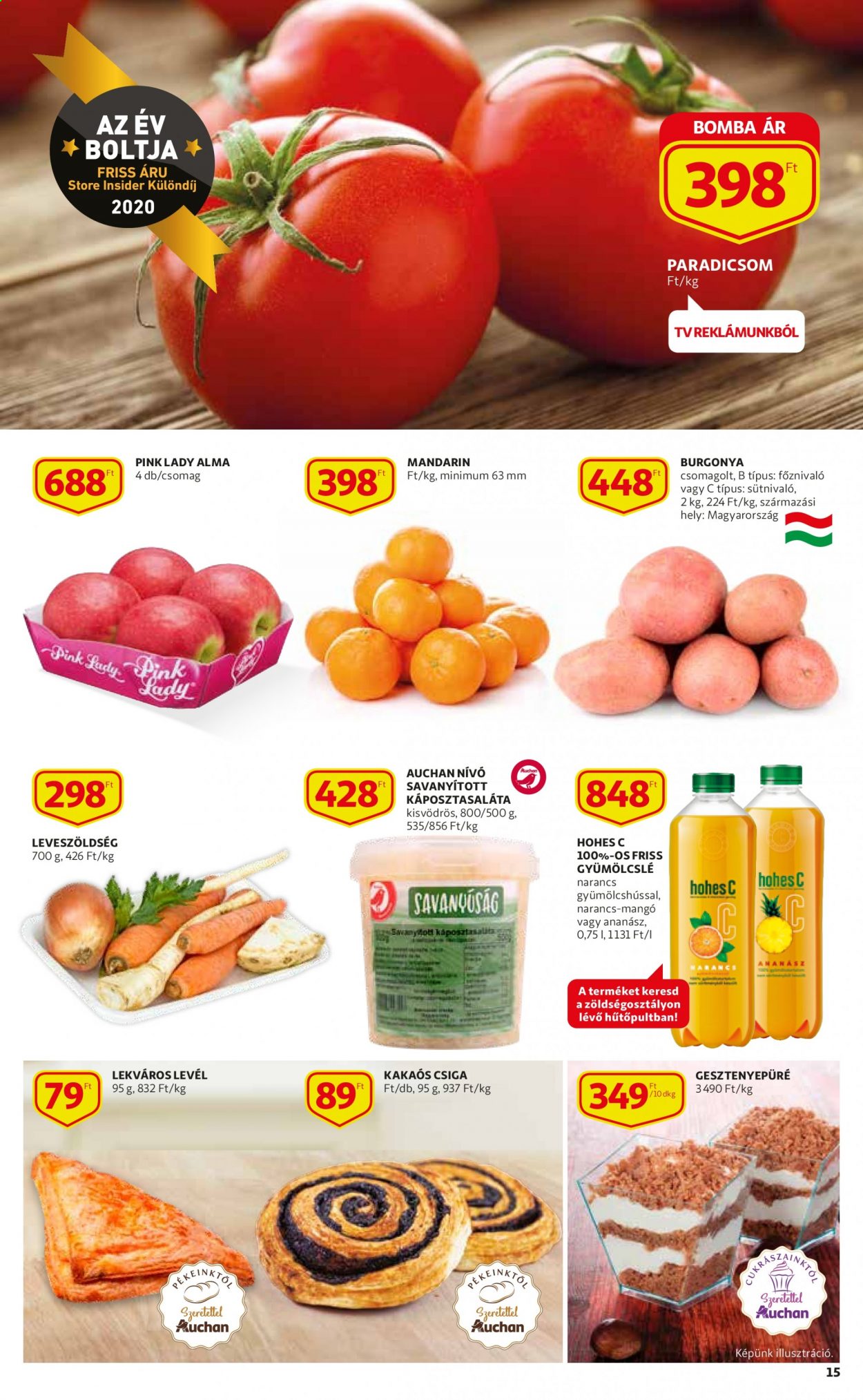 Auchan akciós újságok - 2021.02.11 - 2021.02.17. Oldal 15