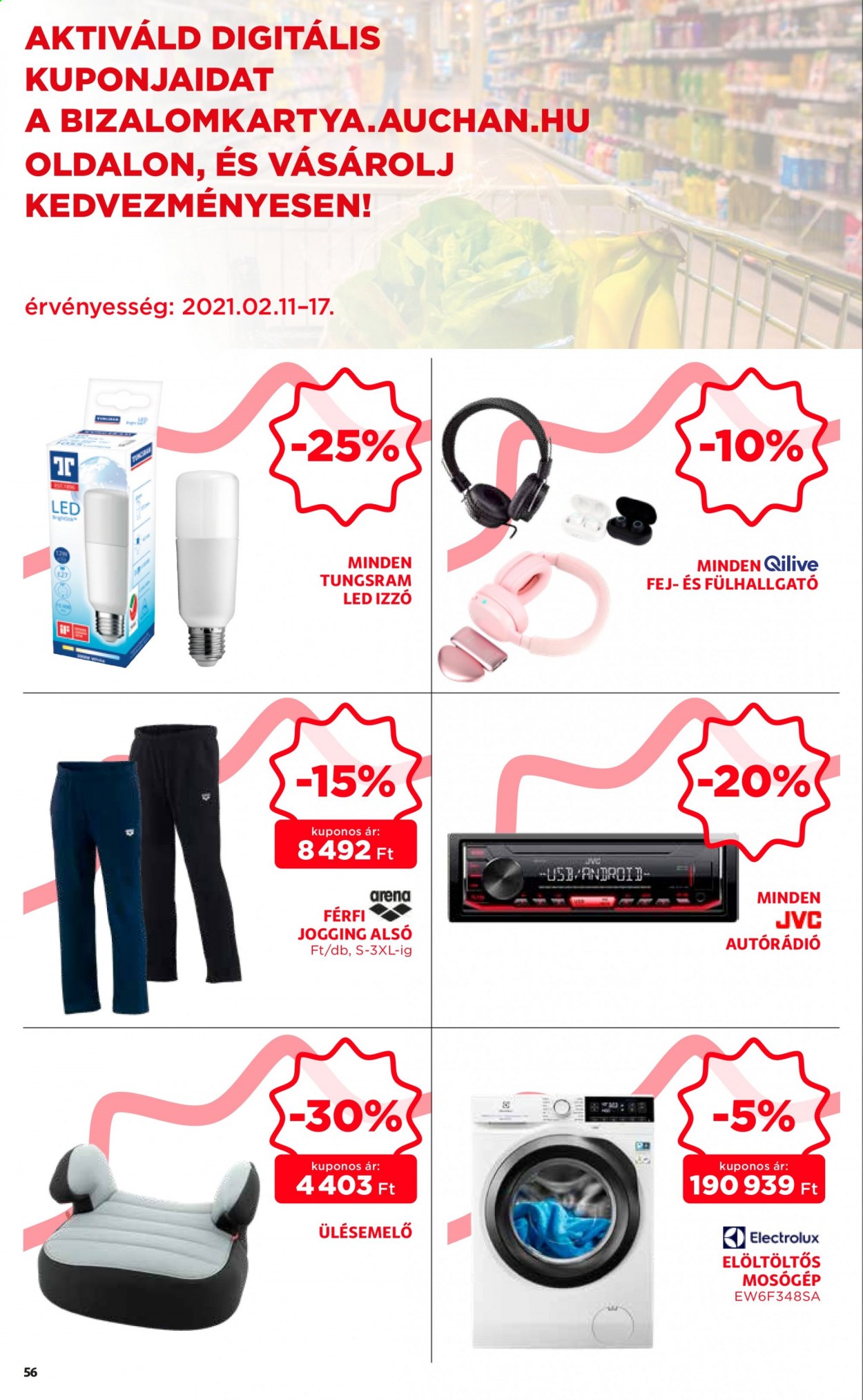 Auchan akciós újságok - 2021.02.11 - 2021.02.17. Oldal 56
