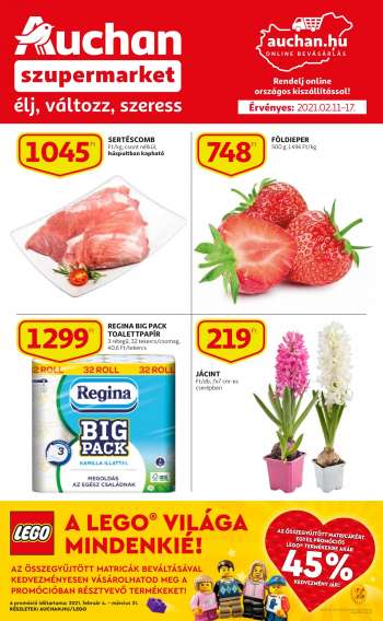 Újság Auchan - 2021.02.11 - 2021.02.17.