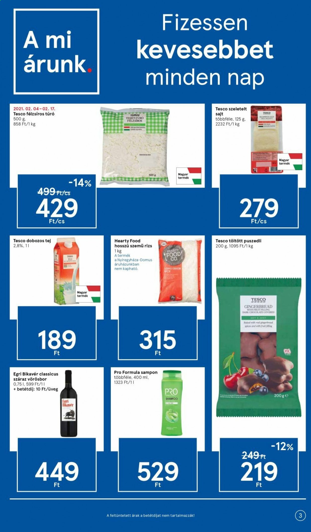 TESCO akciós újságok - 2021.02.11 - 2021.02.17. Oldal 3