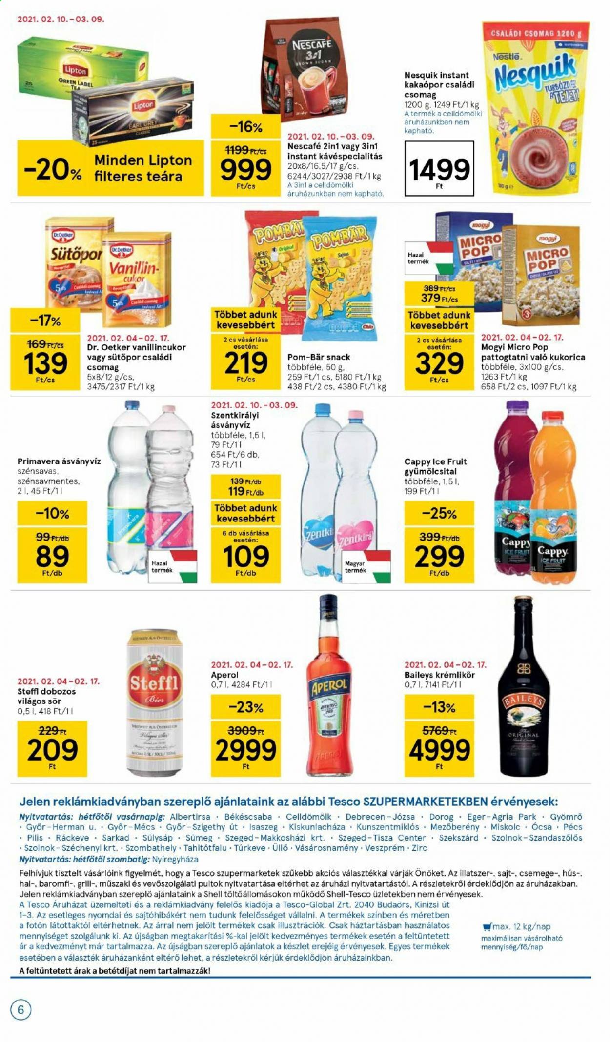 TESCO akciós újságok - 2021.02.11 - 2021.02.17. Oldal 6
