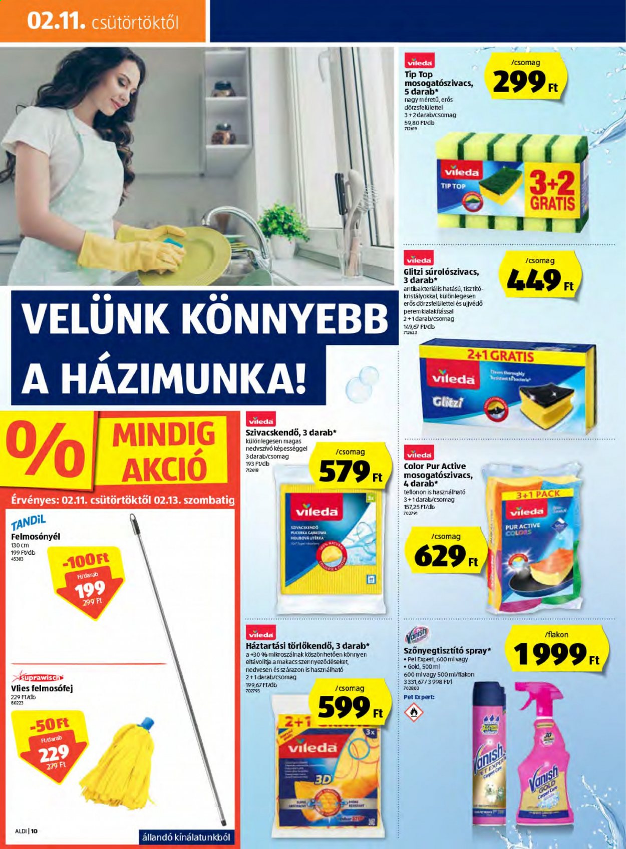 Aldi akciós újságok - 2021.02.11 - 2021.02.17. Oldal 10