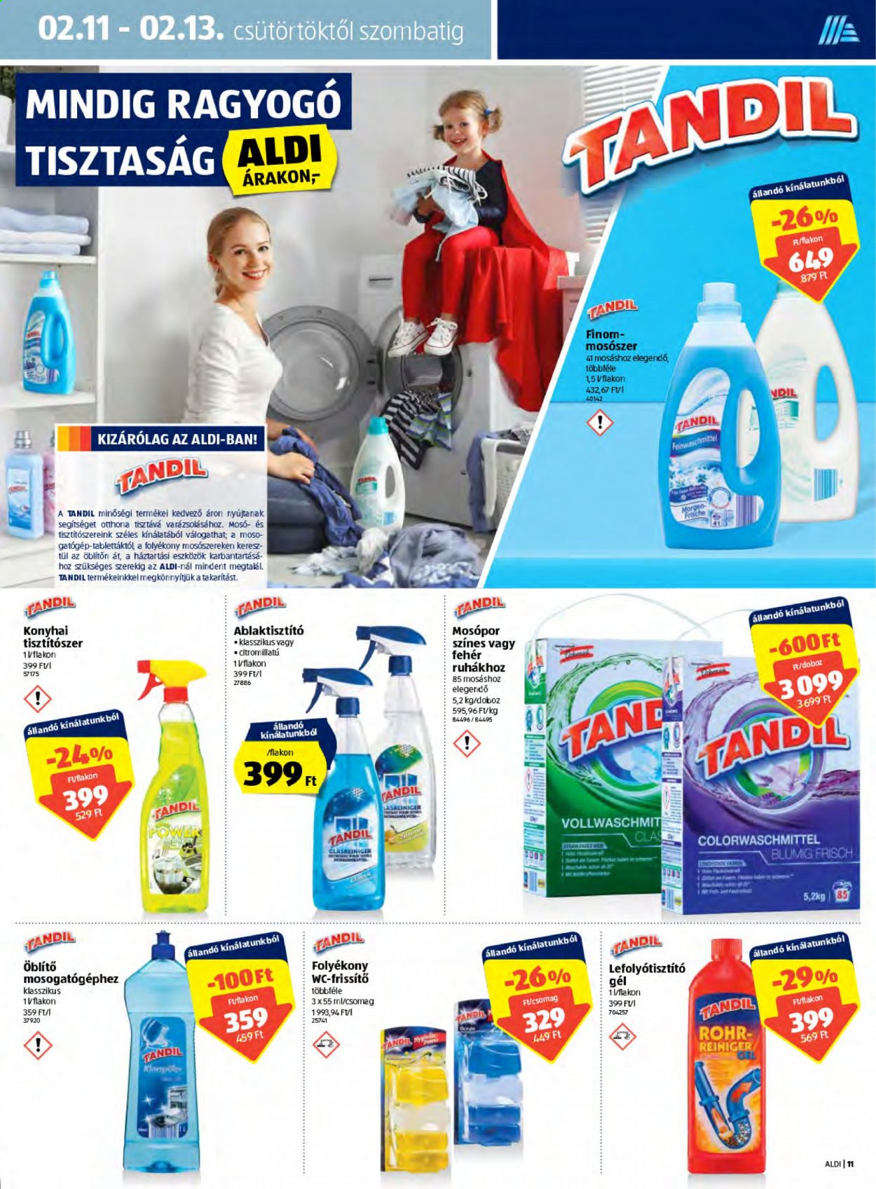 Aldi akciós újságok - 2021.02.11 - 2021.02.17. Oldal 11