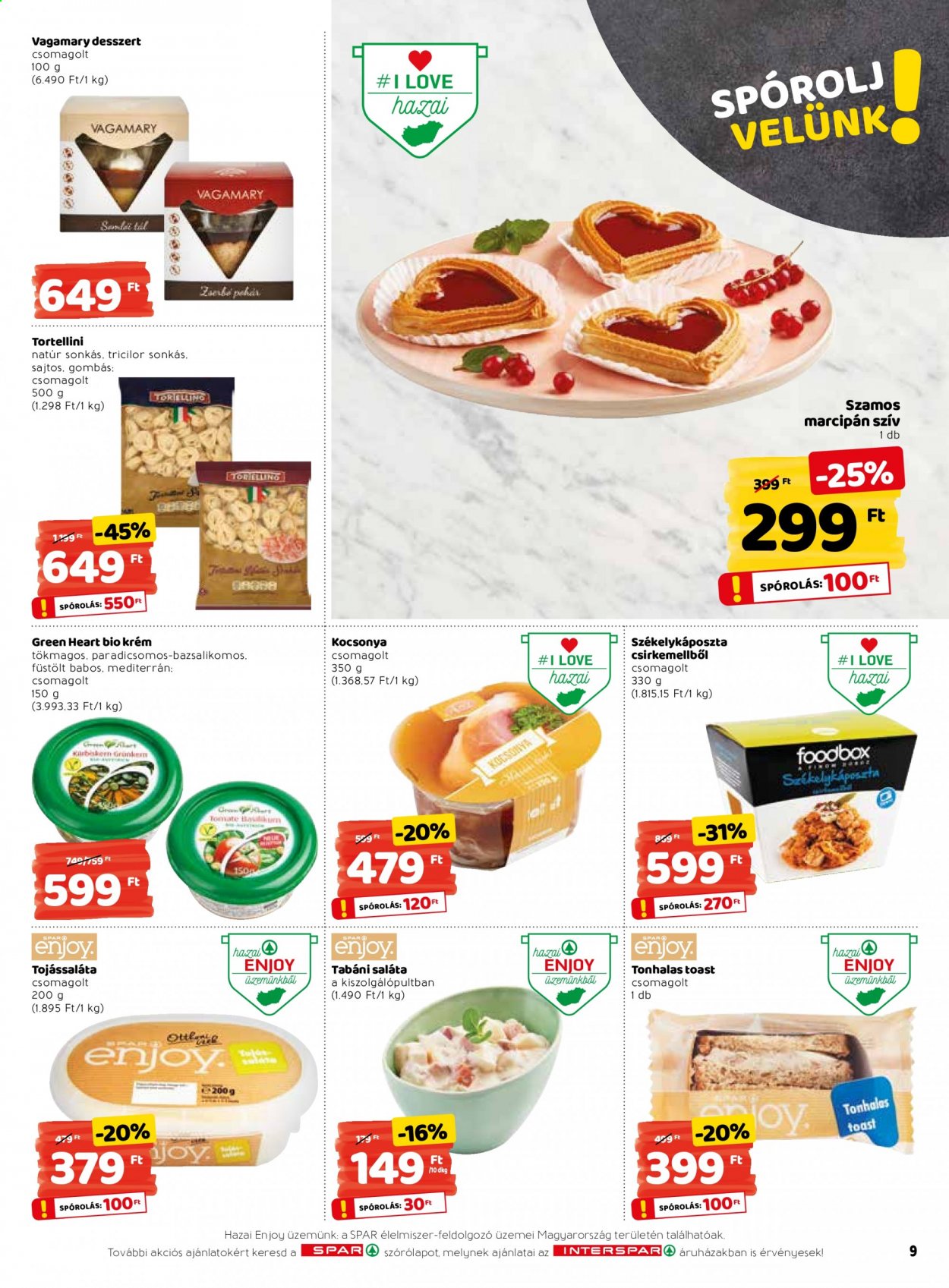 INTERSPAR akciós újságok - 2021.02.11 - 2021.02.17. Oldal 9