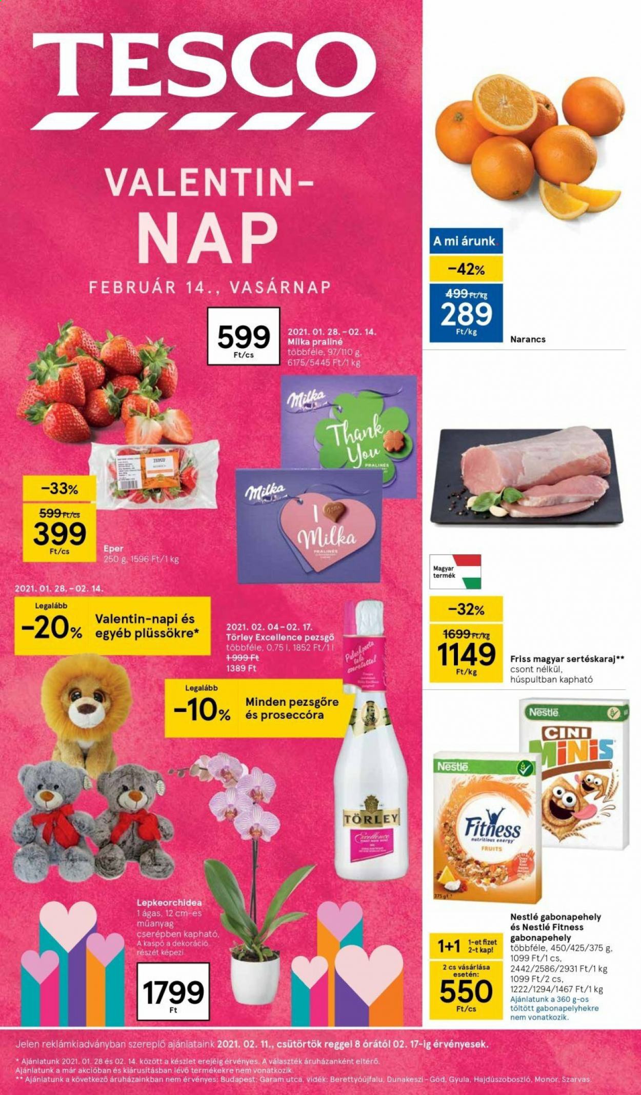 TESCO akciós újságok - 2021.02.11 - 2021.02.17. Oldal 1