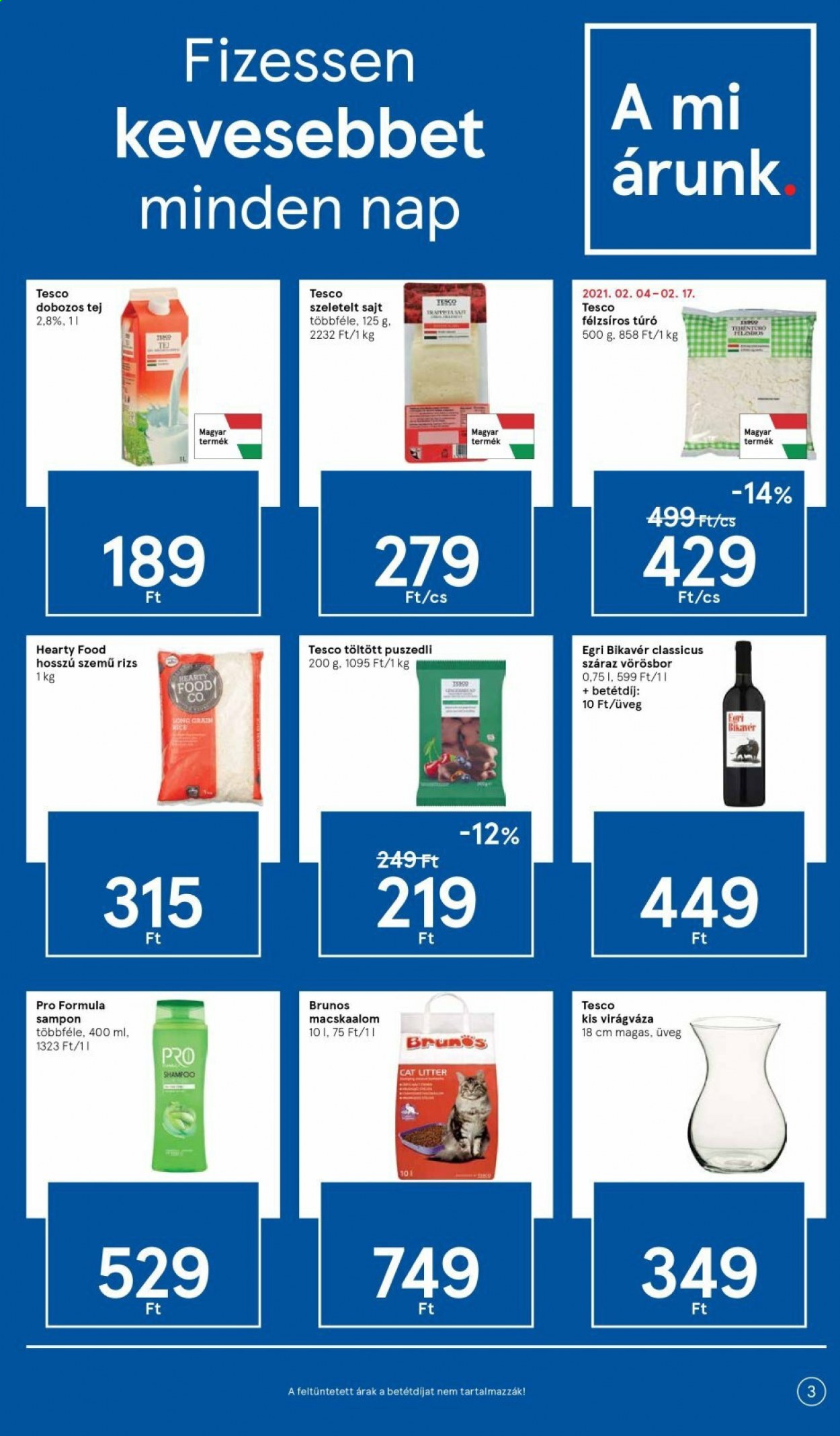 TESCO akciós újságok - 2021.02.11 - 2021.02.17. Oldal 3