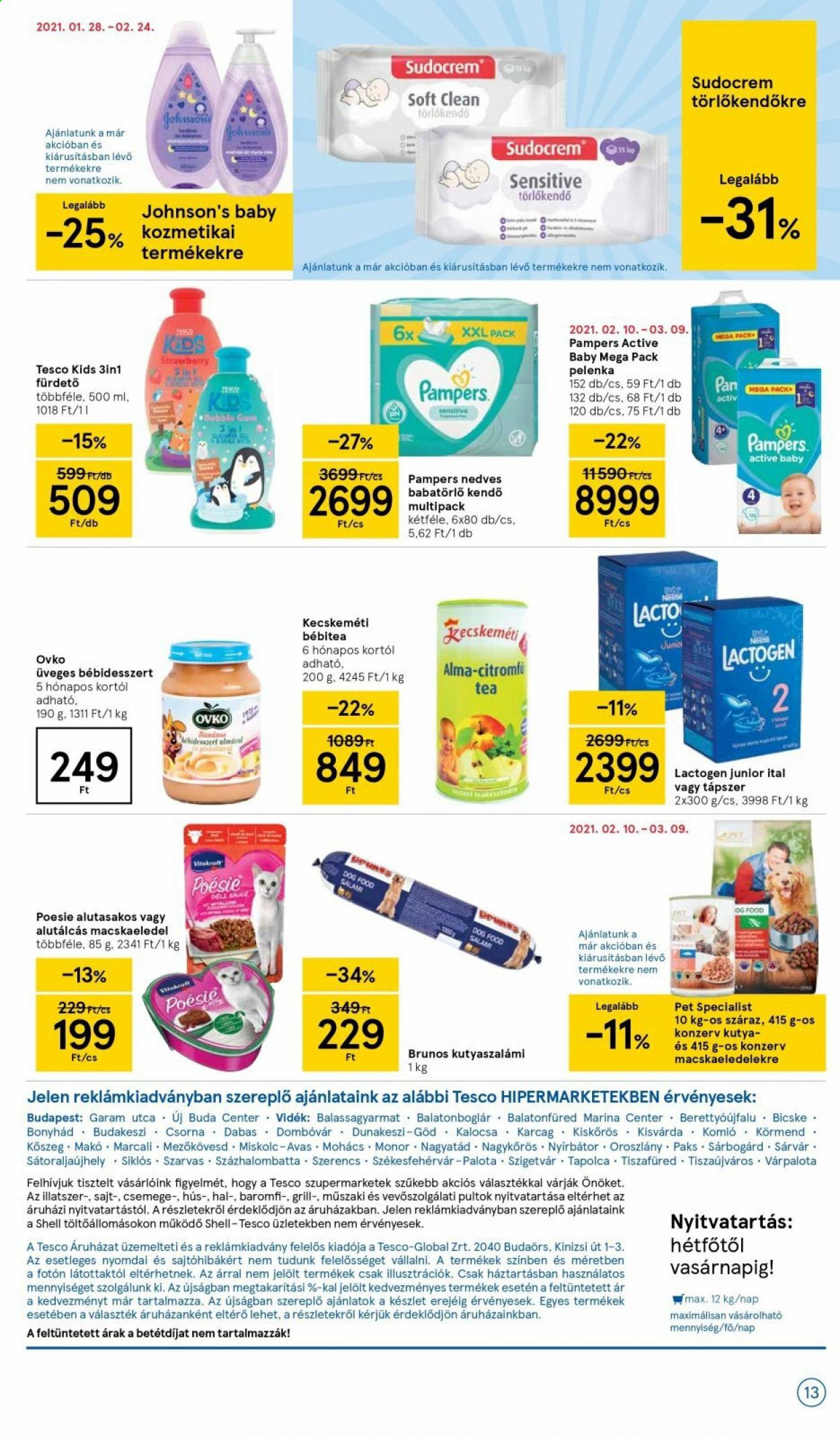 TESCO akciós újságok - 2021.02.11 - 2021.02.17. Oldal 13