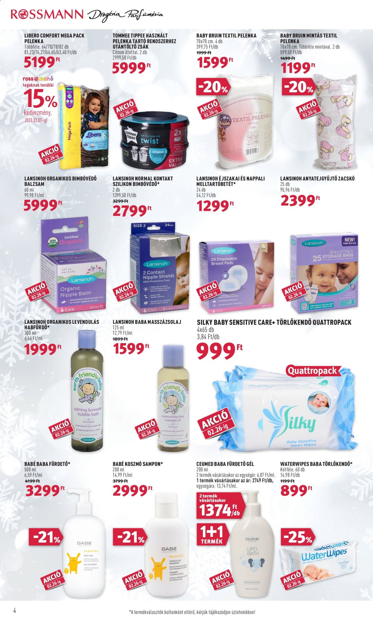 Rossmann akciós újságok - 2021.02.15 - 2021.02.19. Oldal 4