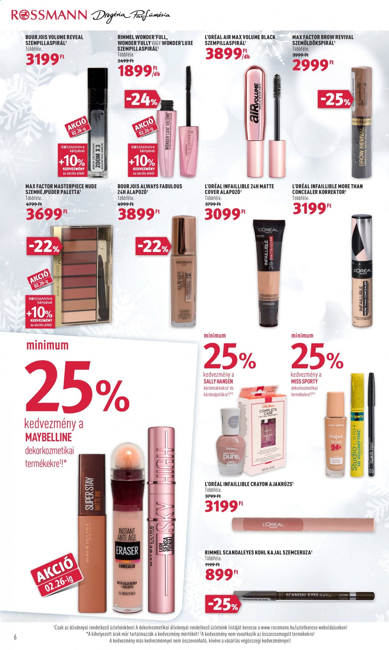 Rossmann akciós újságok - 2021.02.15 - 2021.02.19. Oldal 6