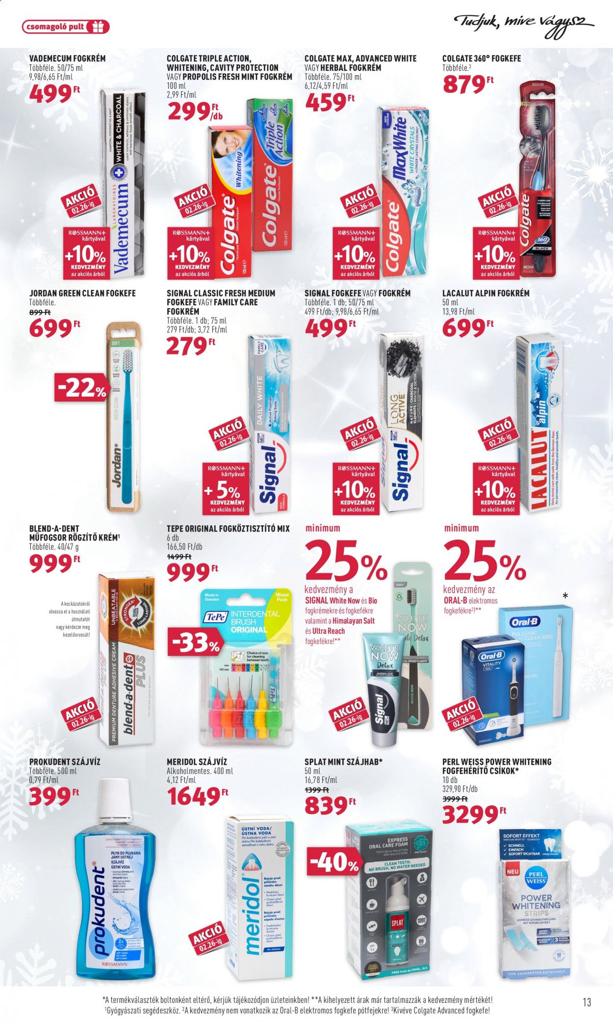 Rossmann akciós újságok - 2021.02.15 - 2021.02.19. Oldal 13