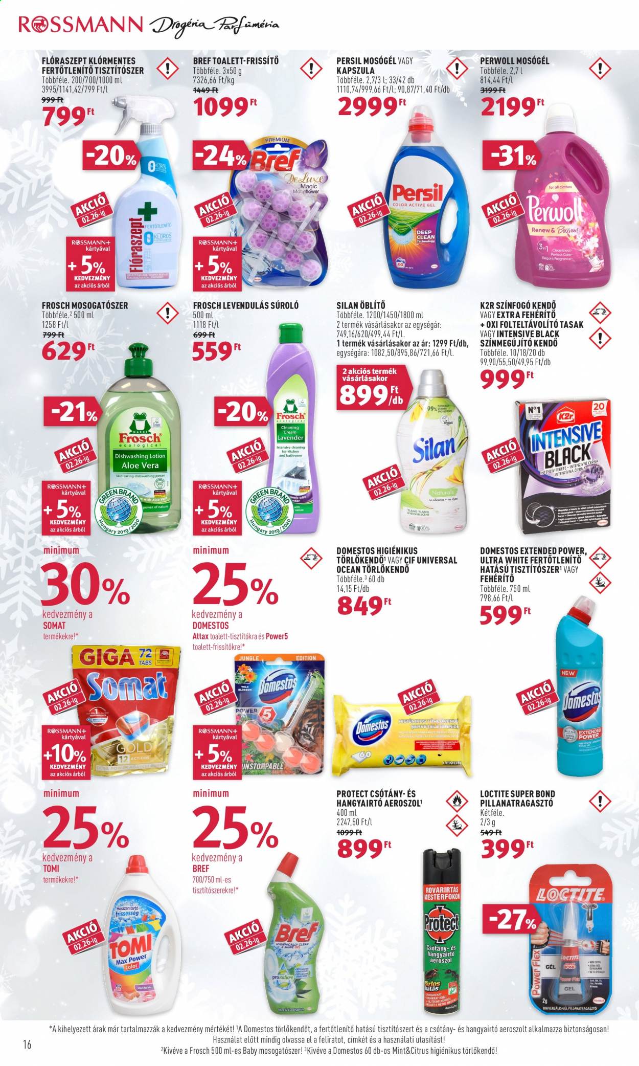 Rossmann akciós újságok - 2021.02.15 - 2021.02.19. Oldal 16