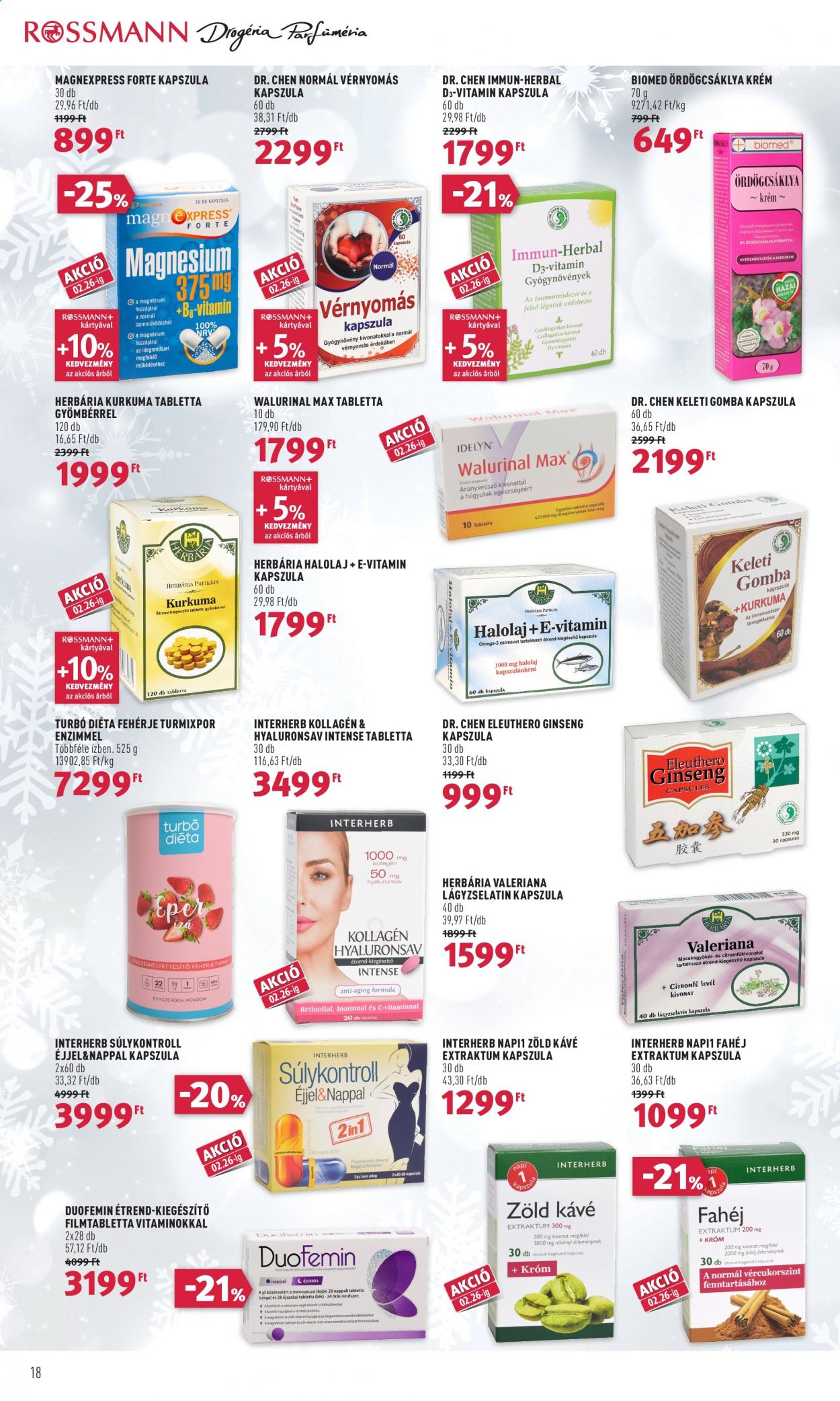 Rossmann akciós újságok - 2021.02.15 - 2021.02.19. Oldal 18