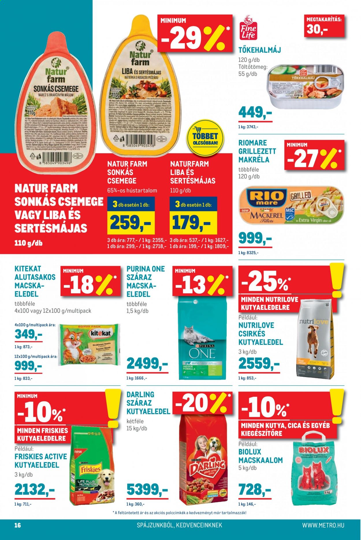 Metro akciós újságok - 2021.02.17 - 2021.03.02. Oldal 16