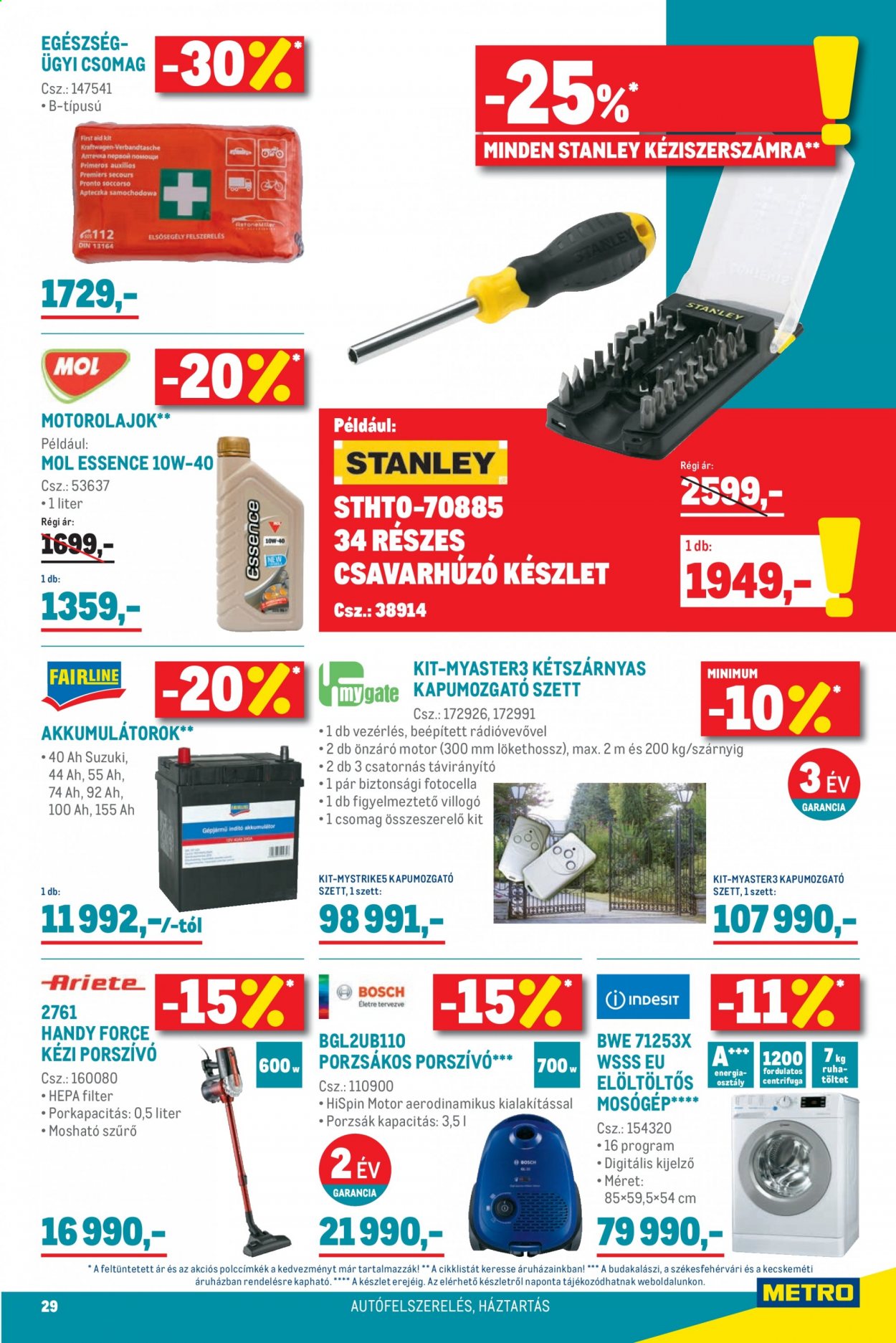 Metro akciós újságok - 2021.02.17 - 2021.03.02. Oldal 29