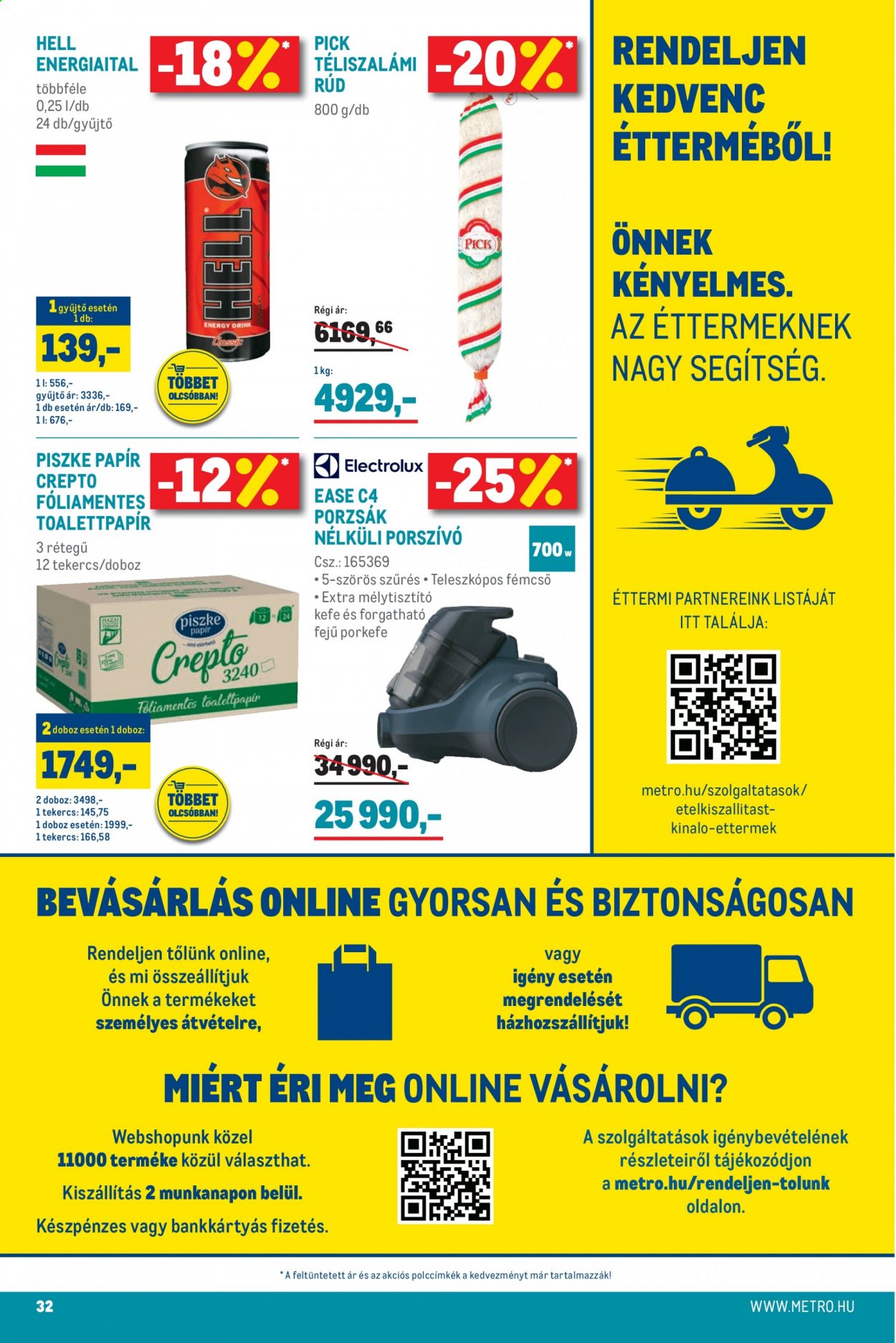 Metro akciós újságok - 2021.02.17 - 2021.03.02. Oldal 32