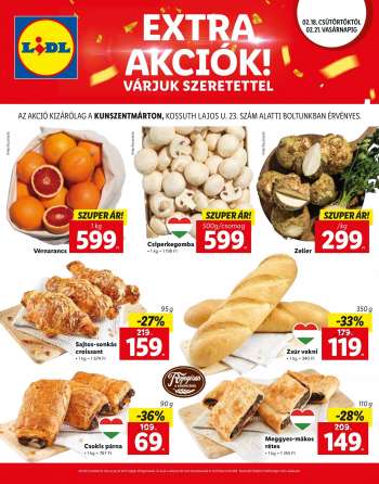 Újság Lidl - 2021.02.18 - 2021.02.21.