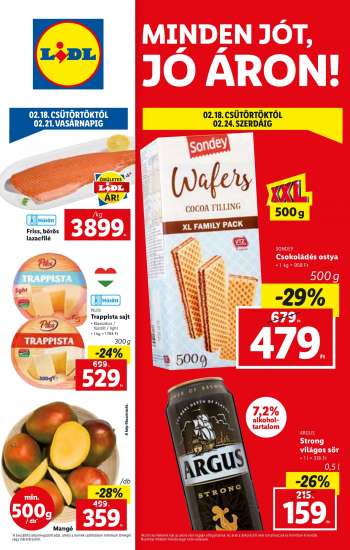 Újság Lidl - 2021.02.18 - 2021.02.24.
