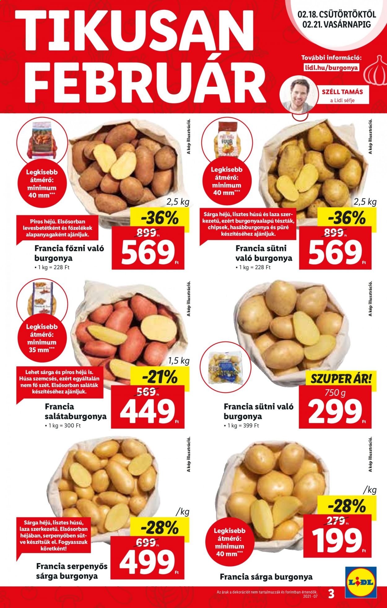Lidl akciós újságok - 2021.02.18 - 2021.02.24. Oldal 3