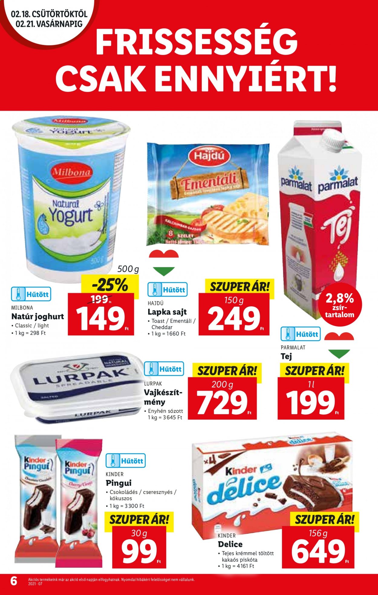 Lidl akciós újságok - 2021.02.18 - 2021.02.24. Oldal 6