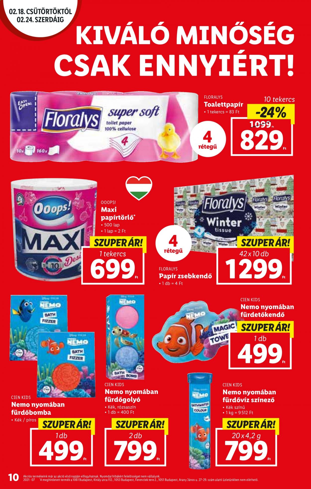 Lidl akciós újságok - 2021.02.18 - 2021.02.24. Oldal 10