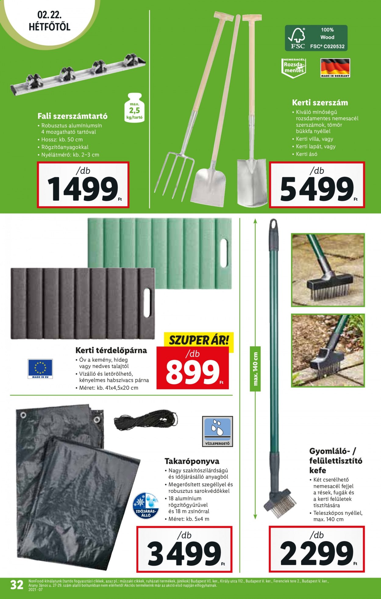 Lidl akciós újságok - 2021.02.18 - 2021.02.24. Oldal 32