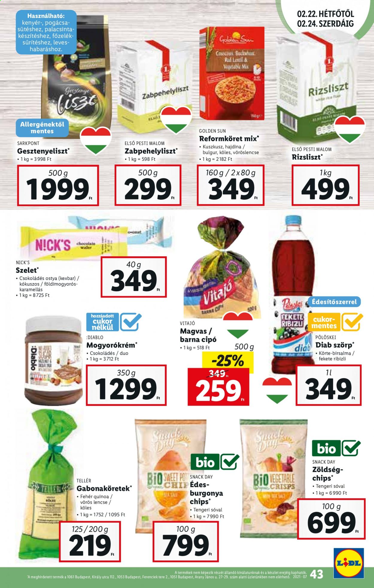 Lidl akciós újságok - 2021.02.18 - 2021.02.24. Oldal 43