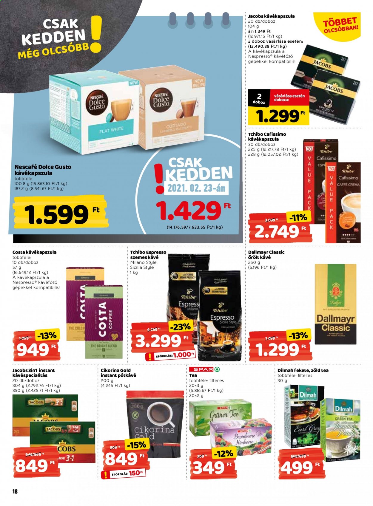 INTERSPAR akciós újságok - 2021.02.18 - 2021.02.24. Oldal 18