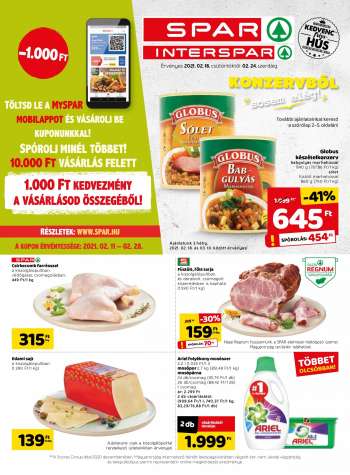 Újság SPAR - 2021.02.18 - 2021.02.24.