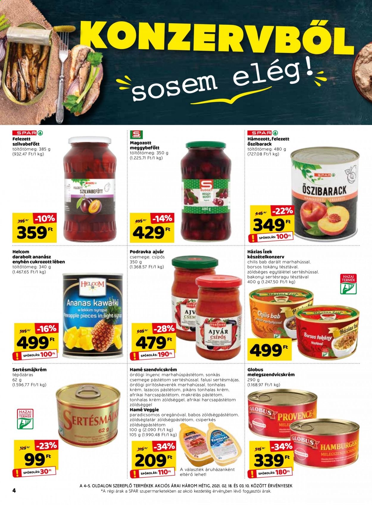 SPAR akciós újságok - 2021.02.18 - 2021.02.24. Oldal 4
