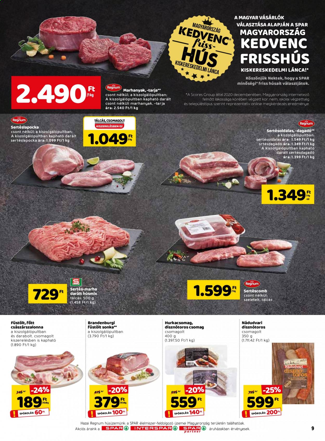 SPAR akciós újságok - 2021.02.18 - 2021.02.24. Oldal 9